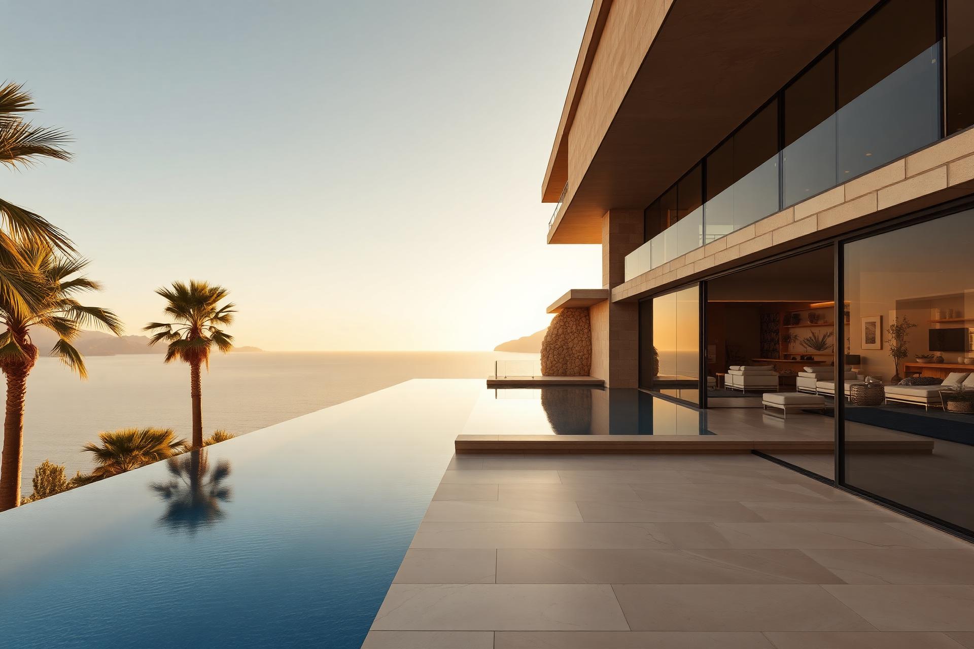 Luxusvilla mit Meerblick in Alanya